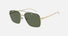EA2150 / Gold (Shiny pale gold) / Green (Dark Green) (301371) / 57-17-145
