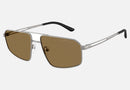EA2173 / Grey (Brushed matte gunmetal) / Brown (Dark Brown) (303273) / 59-16-145