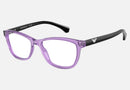 EA3099 / Violet (Shiny transparent violet) / Demo Lens (6197) / 54-16-140