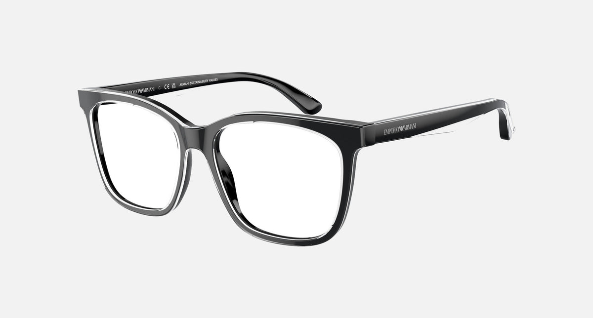 EA3228 / Black (Shiny black/top crystal) / Demo Lens (6051) / 51-16-140