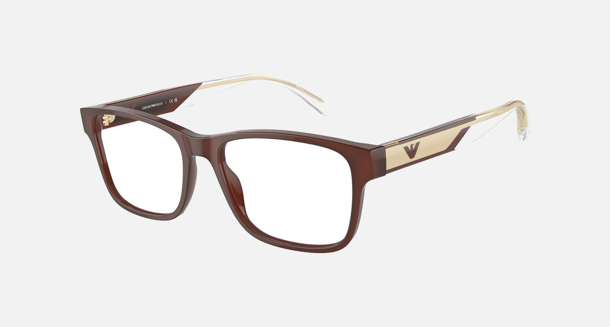 EA3239 / Brown (Shiny opaline brown) / Demo Lens (6095) / 53-17-145