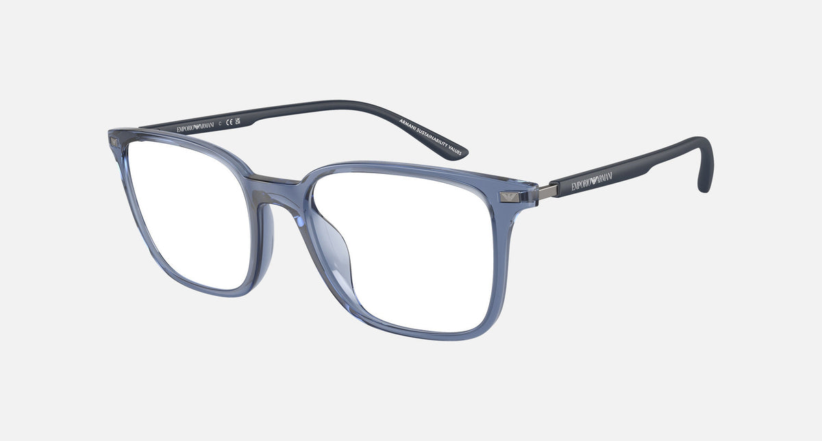 EA3242U / Blue (Shiny transparent blue) / Demo Lens (6108) / 52-19-145