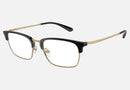 EA3243 / Black (Shiny black/matte pale gold) / Demo Lens (3002) / 53-18-145