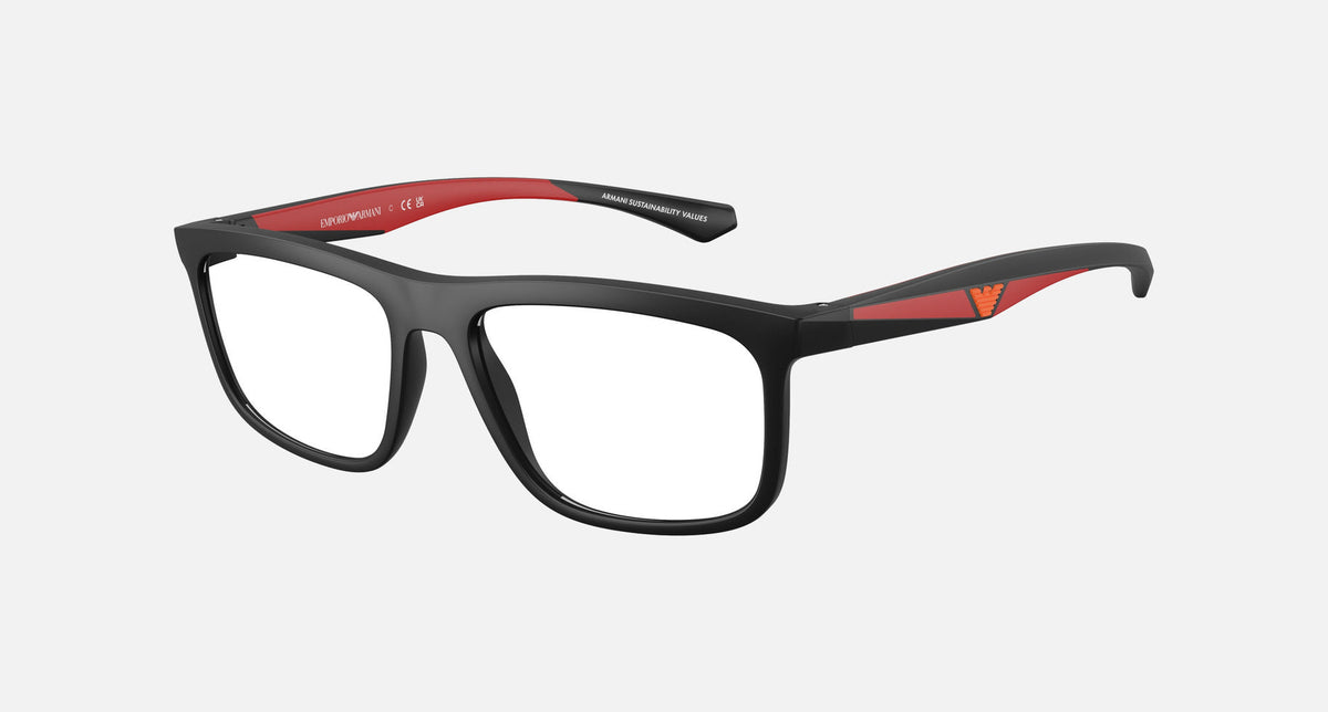 EA3246 / Black (Matte black) / Demo Lens (5009) / 55-17-145