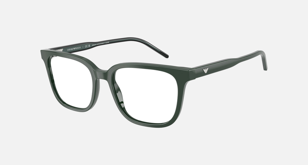 EA3258 / Green (Shiny green) / Demo Lens (6257) / 52-18-145