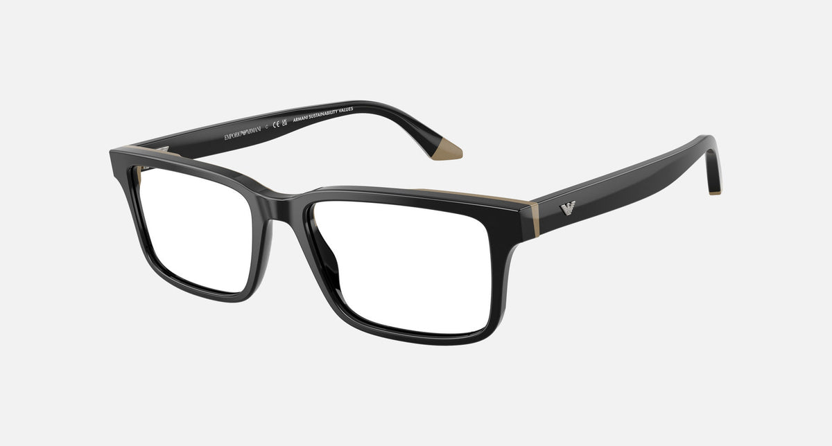 EA3269 / Black (Black/beige) / Demo Lens (6313) / 54-18-145