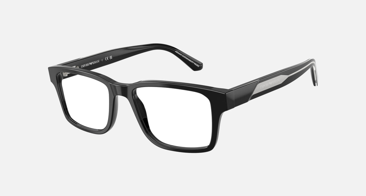 EA3271 / Black (Shiny black) / Demo Lens (5017) / 52-18-145