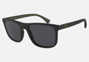 EA4129 / Black (Matte black) / Grey (Grey) (504287) / 56-19-142