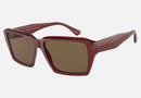EA4186 / Red (Shiny transparent red) / Brown (Dark Brown) (507573) / 58-17-145
