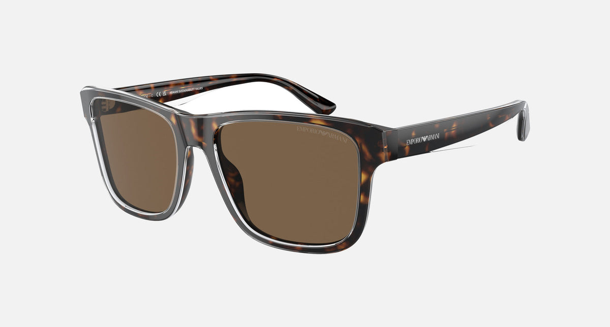EA4208 / Havana (Shiny havana/top crystal) / Brown (Dark Brown) (605273) / 56-18-145