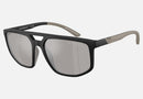 EA4248U / Black (Matte black) / Silver, Grey (Light Grey Mirror Silver) (50016G) / 58-18-145