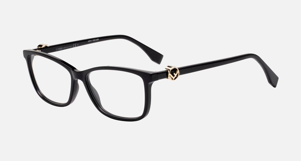 FF 0331 / Black(807) / 54 (bridge/temple not supplied)