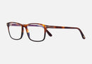 FT5584-F-B / Shiny Medium Havana / Black / Rose Gold / Blue Light Block (053) / 55-16-145