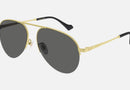 GG0742S / Grey/Gold(005) / 58-15-145