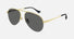 GG0742S / Grey/Gold(005) / 58-15-145