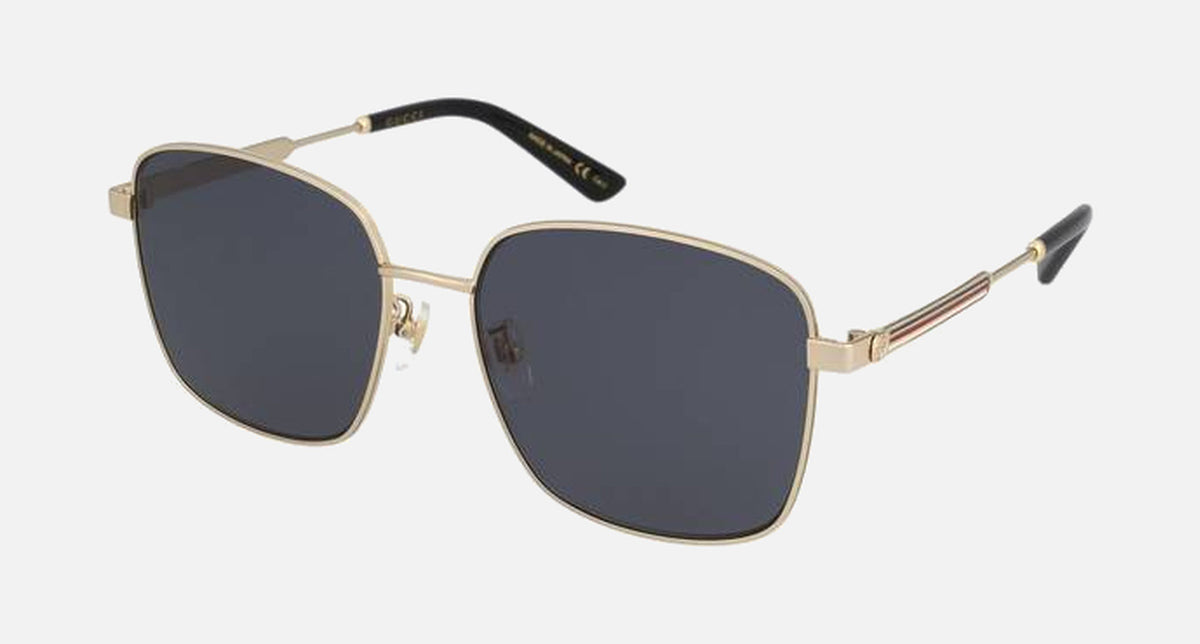GG0852SK / Grey/Gold(002) / 58-17-150
