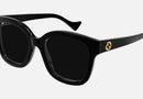 GG1258O / Transparent/Black(004) / 53-19-140