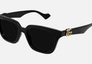 GG1536O / Black-Black-Transparent(001) / 51 (bridge/temple not supplied)