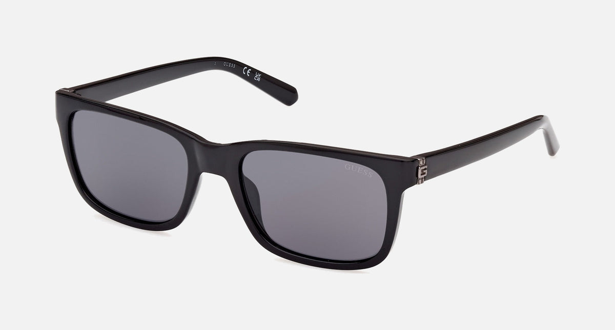 GU00066 / Gloss Black / Smoke Grey (01A) / 55-19-150