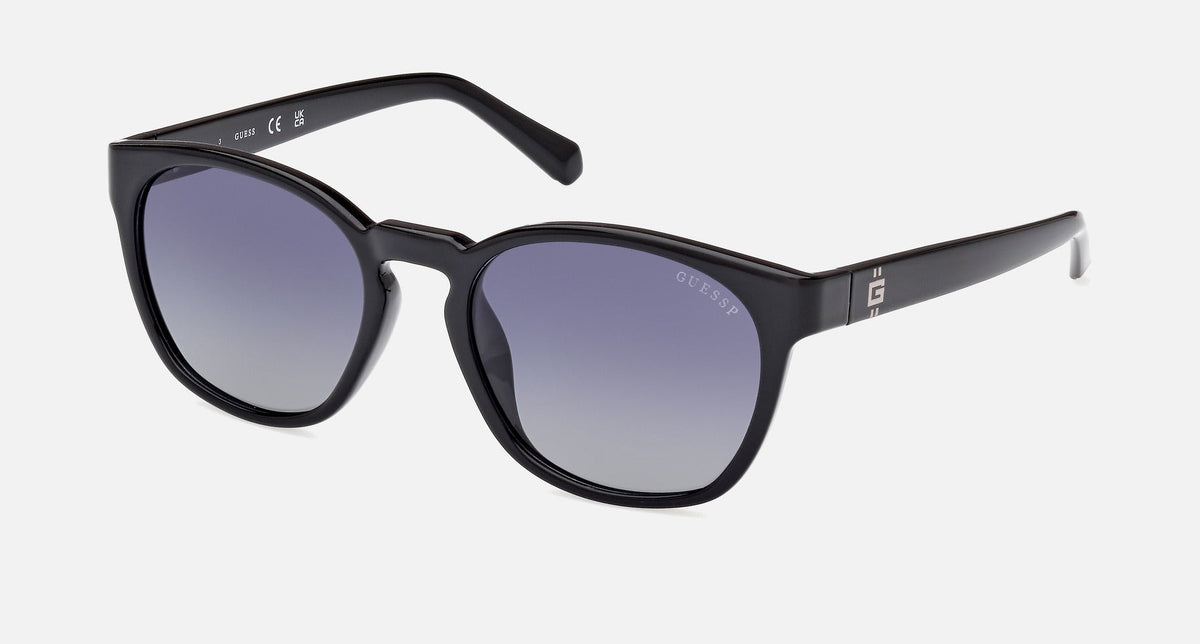 GU00083-H / Gloss Black / Polarized Smoke (01D) / 54-20-140