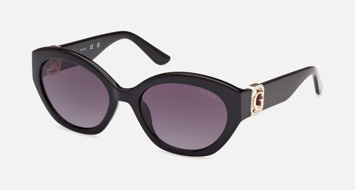 GU00104 / Gloss Black / Gradient Smoke (01B) / 56-19-140