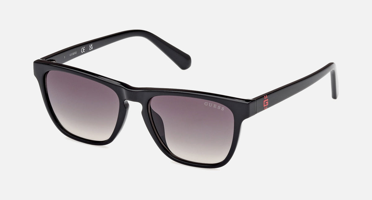 GU00129 / Gloss Black / Gradient Smoke (01B) / 49-15-135