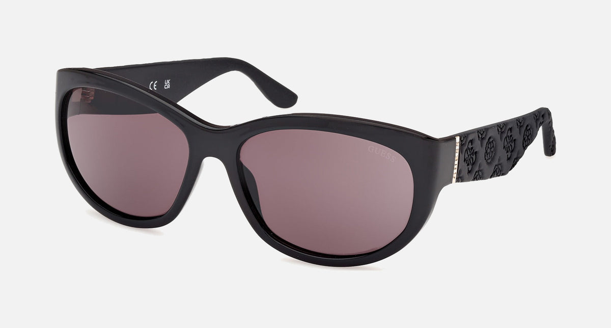 GU00131 / Gloss Black / Smoke Grey (01A) / 60-16-125