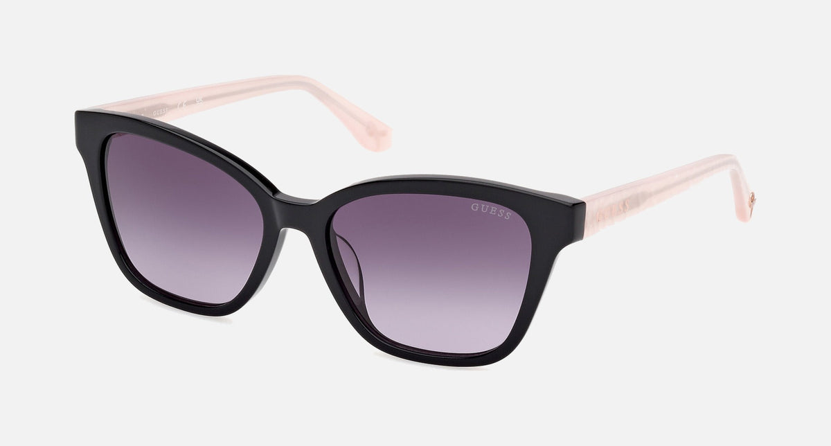 GU00164-H / Glossy Black / Gradient Smoke (01B) / 56-17-135