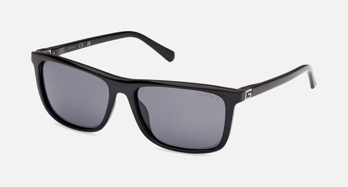 GU00169 / Gloss Black / Polarized Smoke (01D) / 58-16-145