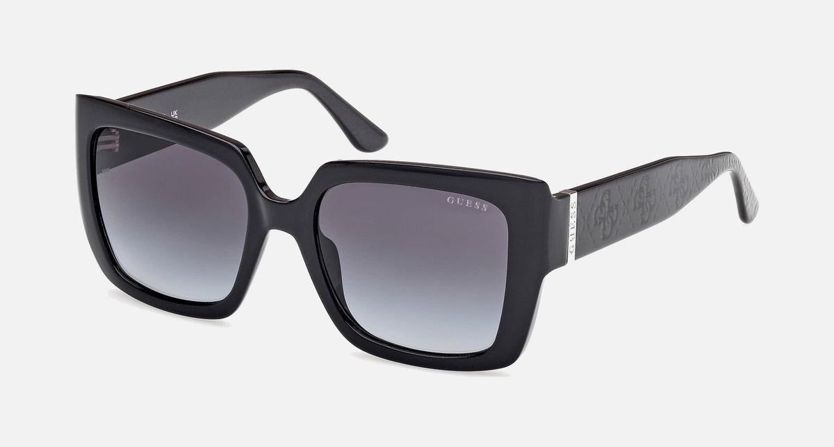 GU00200 / Glossy Black / Gradient Smoke (01B) / 53-18-140