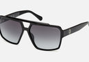 GU00223 / Gloss Black / Gradient Smoke (01B) / 61-14-145