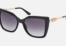 GU00266 / Glossy Black / Gradient Smoke (01B) / 56-18-140