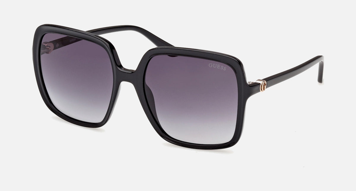 GU00280 / Gloss Black / Gradient Smoke (01B) / 57-18-140