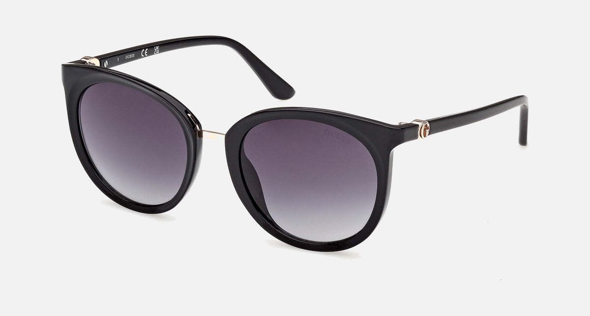 GU00282 / Gloss Black / Gradient Smoke (01B) / 52-19-140