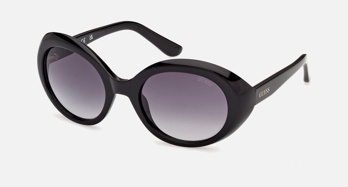 GU00287 / Gloss Black / Gradient Smoke (01B) / 53-21-130
