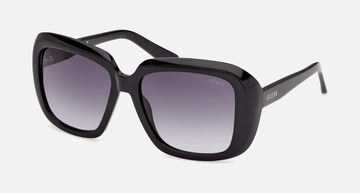 GU00288 / Gloss Black / Gradient Smoke (01B) / 55-16-130
