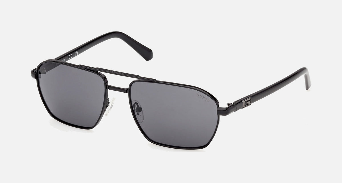 GU00301 / Gloss Black / Smoke Grey (01A) / 59-17-140