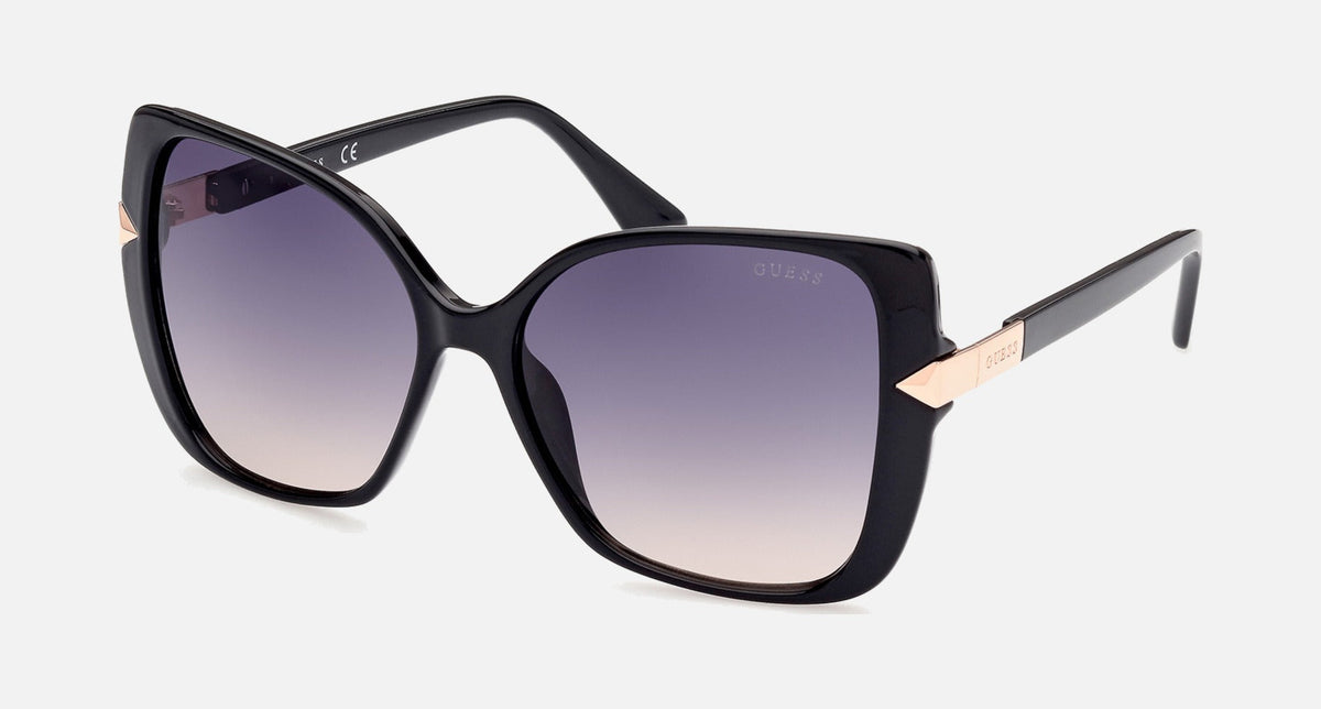 GU7820 / Gloss Black / Gradient Smoke (01B) / 56-15-135
