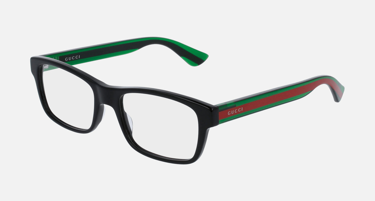 GG0006O / Transparent/Black & Green(002) / 53-18-145