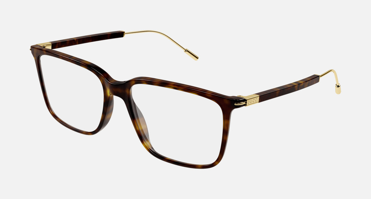 GG1273OA / Transparent/Havana & Gold(002) / 56-15-150