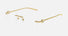 GG1703O / Transparent/Gold(003) / 55-17-140