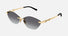 GG2050S / Gradient Grey/Gold(002) / 59-13-145