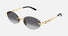 GG2051S / Gradient Grey/Gold(002) / 58-17-145
