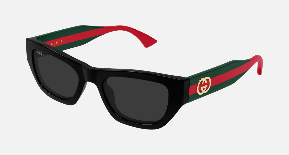 GG2116S / Grey/Black & Green(001) / 52-20-145