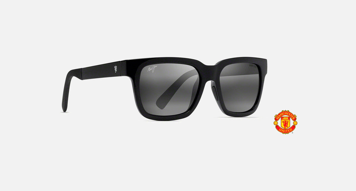 MJ0540S / Gloss Black / Neutral Grey Polarized (540-02UTD) / 54-18-140 / quarter angle
