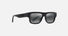 MJ0638S / Matte Black / Neutral Grey (638-02) / 54-16-140 / quarter angle