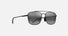 MJ0645SA / Matte Black with Grey / Neutral Grey (645-02) / 58-17-145 / quarter angle