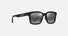 MJ0659SA / Matte Black with Interior White Gradient Effect / Neutral Grey (659-02) / 54-20-145 / quarter angle