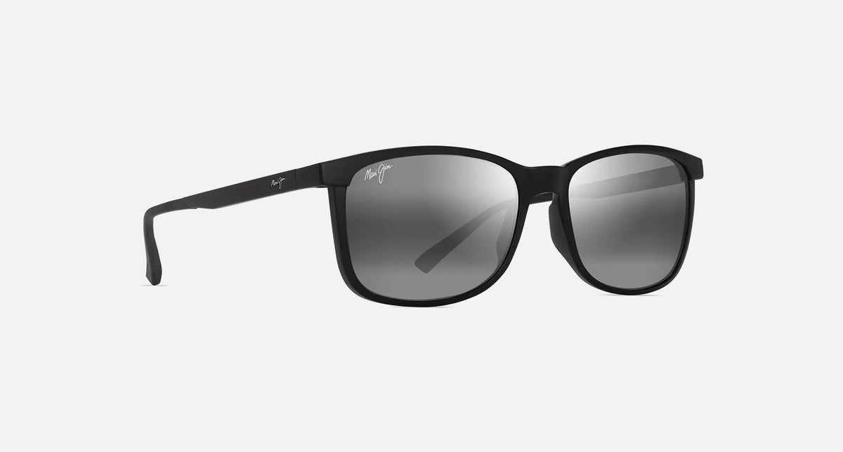 MJ0672S / Matte Black / Neutral Grey (672-02) / 57-17-145 / quarter angle