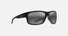 MJ0815S / Soft Black with Sea Blue and Grey / Neutral Grey (815-53B) / 63-15-120 / quarter angle